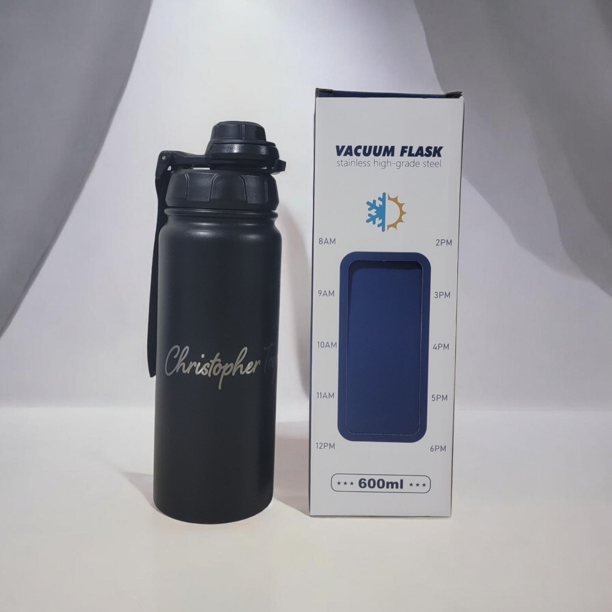 Botella con Grabado Láser🔥 Térmica Premium 600ML